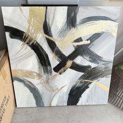 Black And Gold Picture Frame 