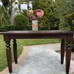 4’ Solid Wood Table