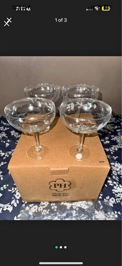 Princess House Margarita Glass Set Of 4