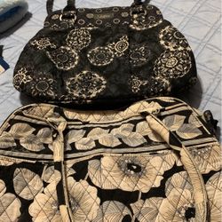 2 Cloth  Purse  One Vera Bradley And One Sisters
