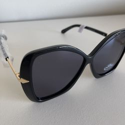 NWT Black and Gold Women’s Sunglasses