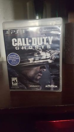 Call of Duty Ghosts PS3
