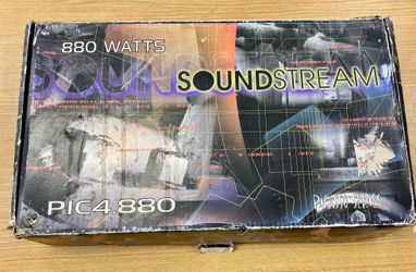 Soundstream Picasso PIC4.880 880W 4-Channel Car Amplifier NOS Display Model