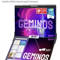 Mobile Pixels Geminos (2 x 24 inch) IPS Dual Stacked Computer Monitors