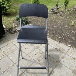 Folding Bar Chairs- Set Of 4 $20 Or Best Offer