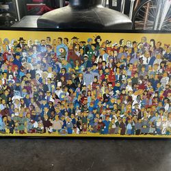 Framed Bart Simpson Picture