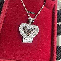 925 Silver Chain And Charm