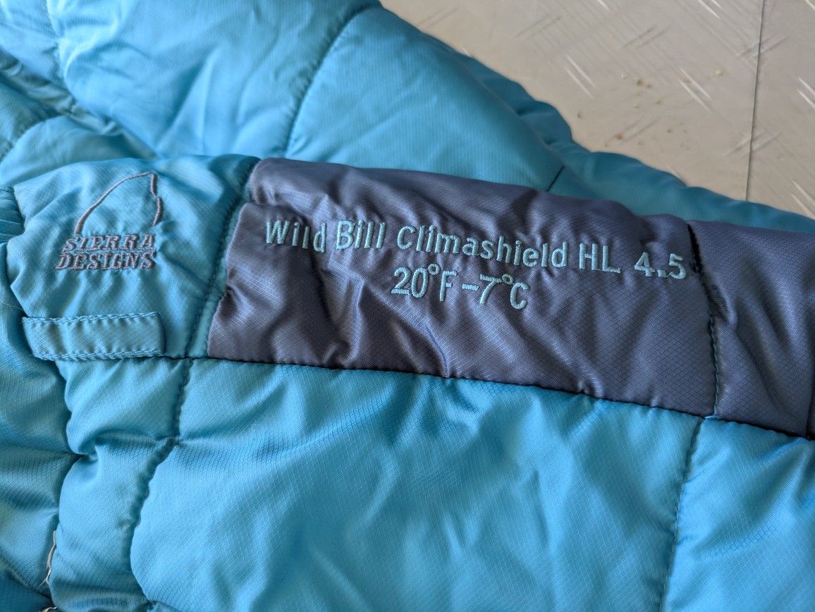 Sierra Designs Wild Bill Long Mens Sleeping Bag