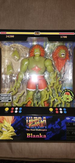 Jada Street Fighter 2 Special Edition Blanka Glow in the Dark