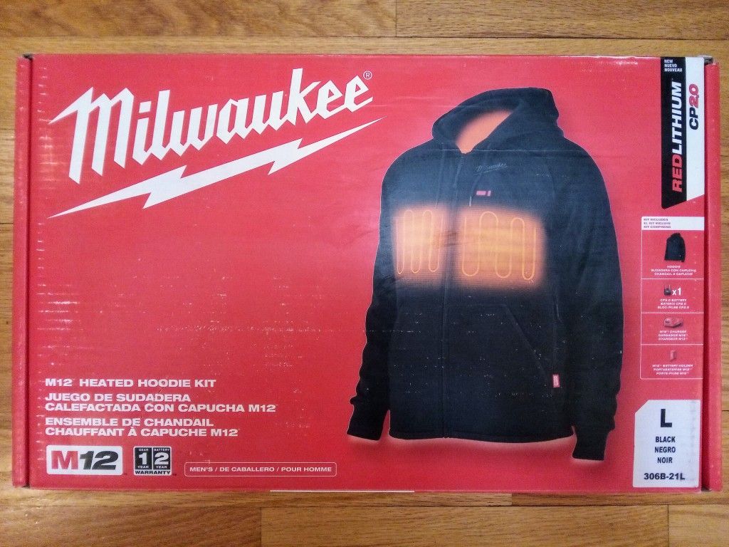 Milwaukee M12 Heated Hoodie Kit Size L