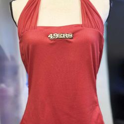 Women's 49 ers Halter Top