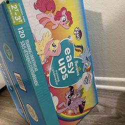 Pampers Training Pants - Easy Ups Girls & Boys - Size 2T-3T, 132 Count, My Little Pony Potty Underwear