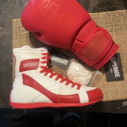 Boxing Gloves N Shoes 