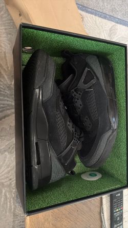 Jordan 4s all black