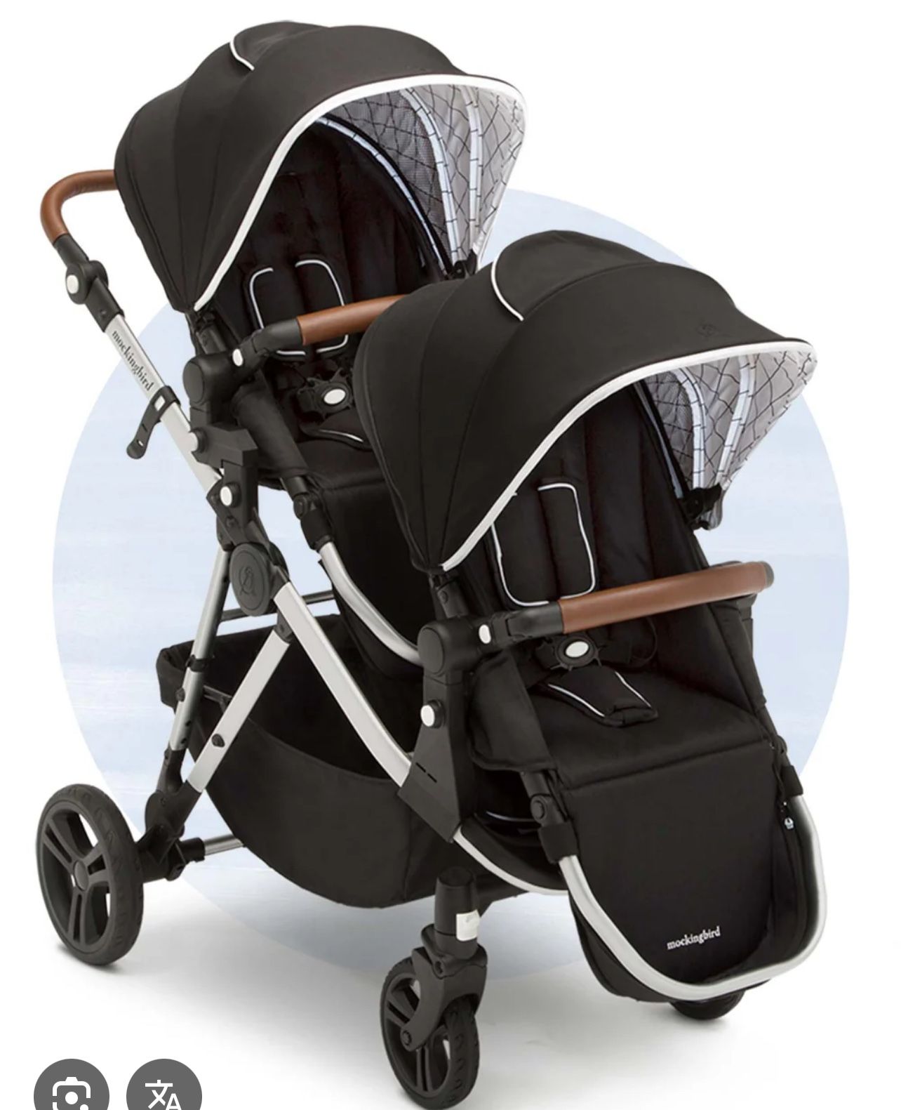 Mockingbird Double Stroller