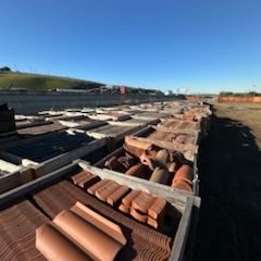 100,000 Tiles! Vintage & Antique Roofing Tile at National Nursery!  