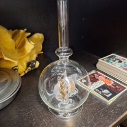Glass Ship In A Bottle 