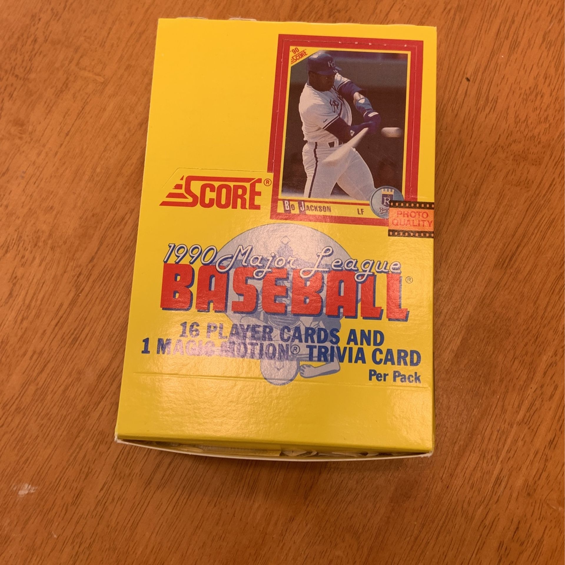 1990 Score Baseball Unopened Box
