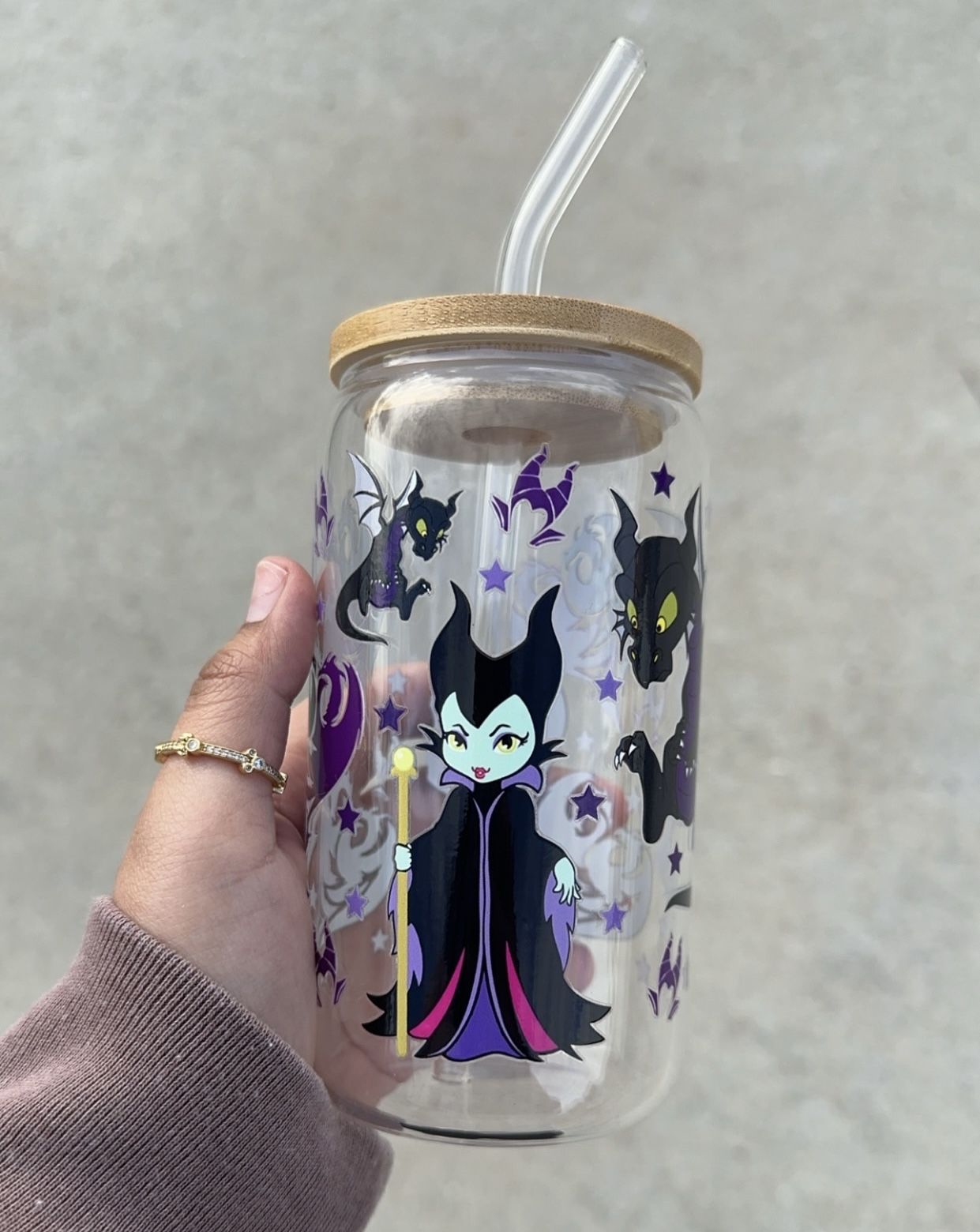 Maleficent Glass Tumblr