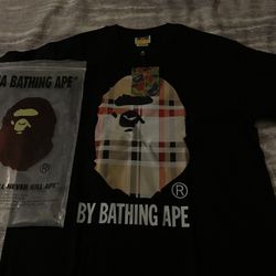 Bape X Burberry  Black