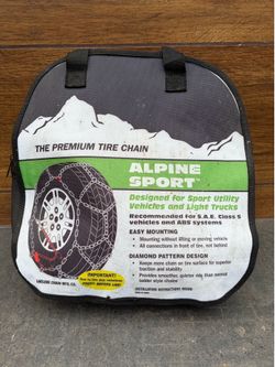 Alpine sport snow chains