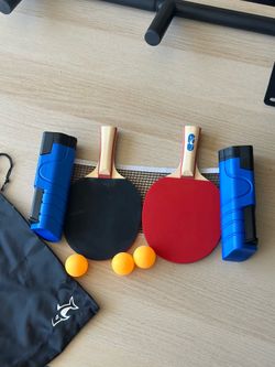 portable table tennis (ping pong) set