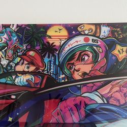 90’s Acrylic Anime Art 