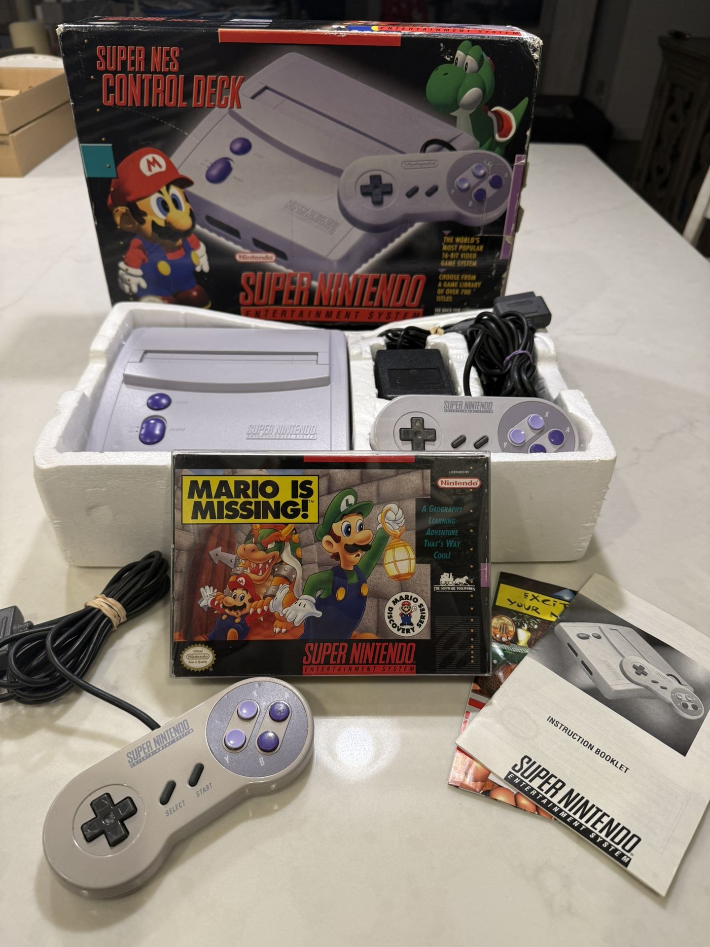 Super Nintendo, Mario Is Missing