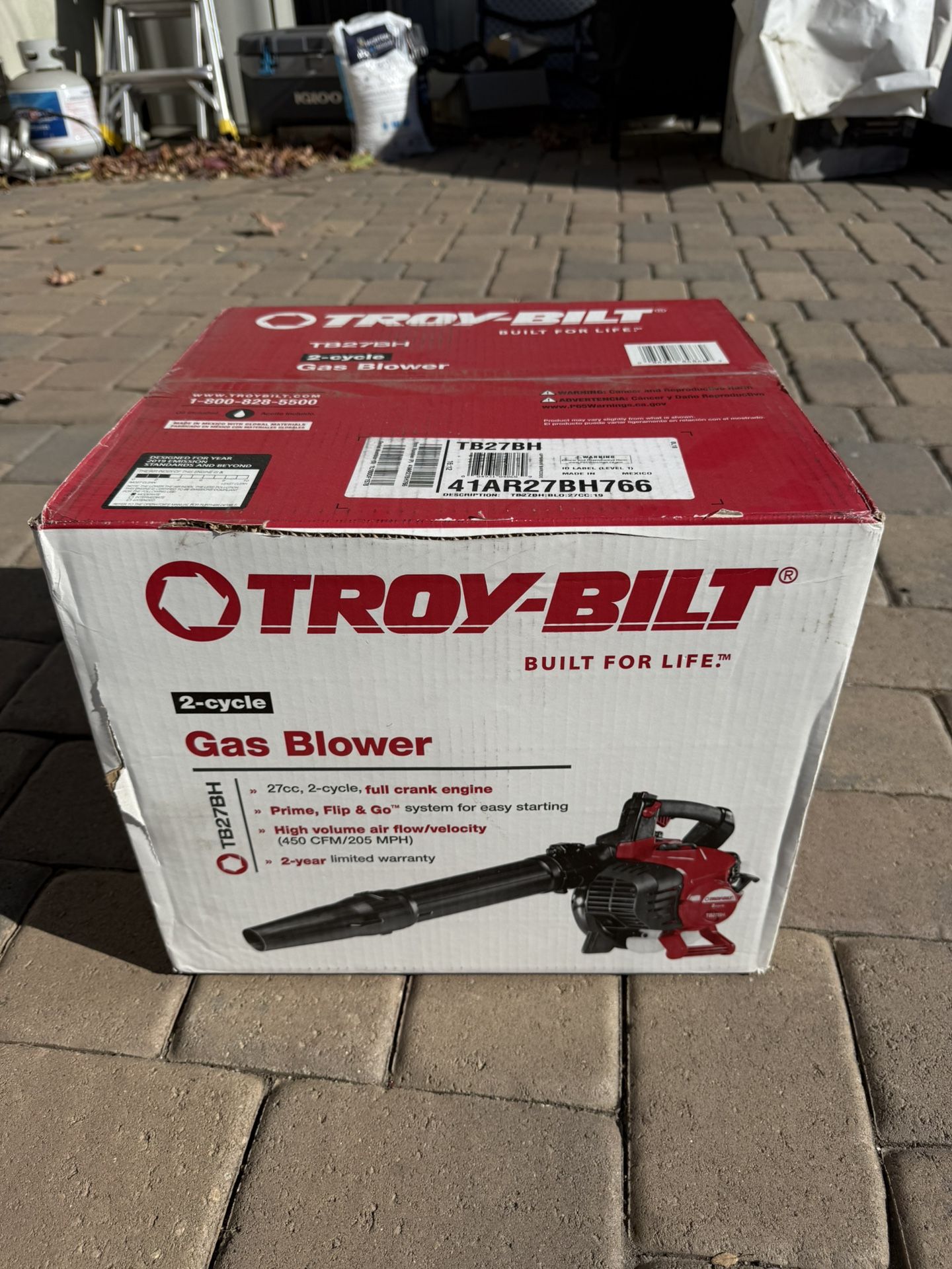 Gas-Powered Leaf Blower