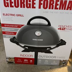 George Foreman Stand Up Electric Grill 