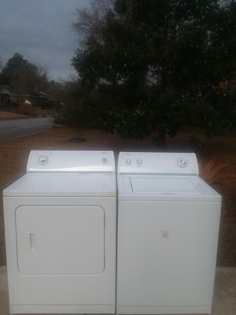 🌊 Barely Brand New Heavy Duty Matching Amana Washer and Dryer Set Available 🌊