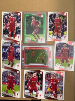 Liverpool Card Lot 2025-26 Topps Uefa Club Competitions