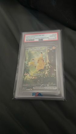 PSA 10 PIKACHU EX SIR