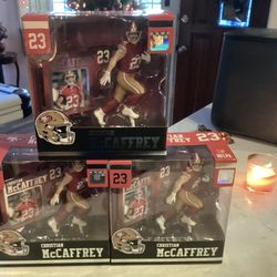 49ers Christian McCaffrey Figure