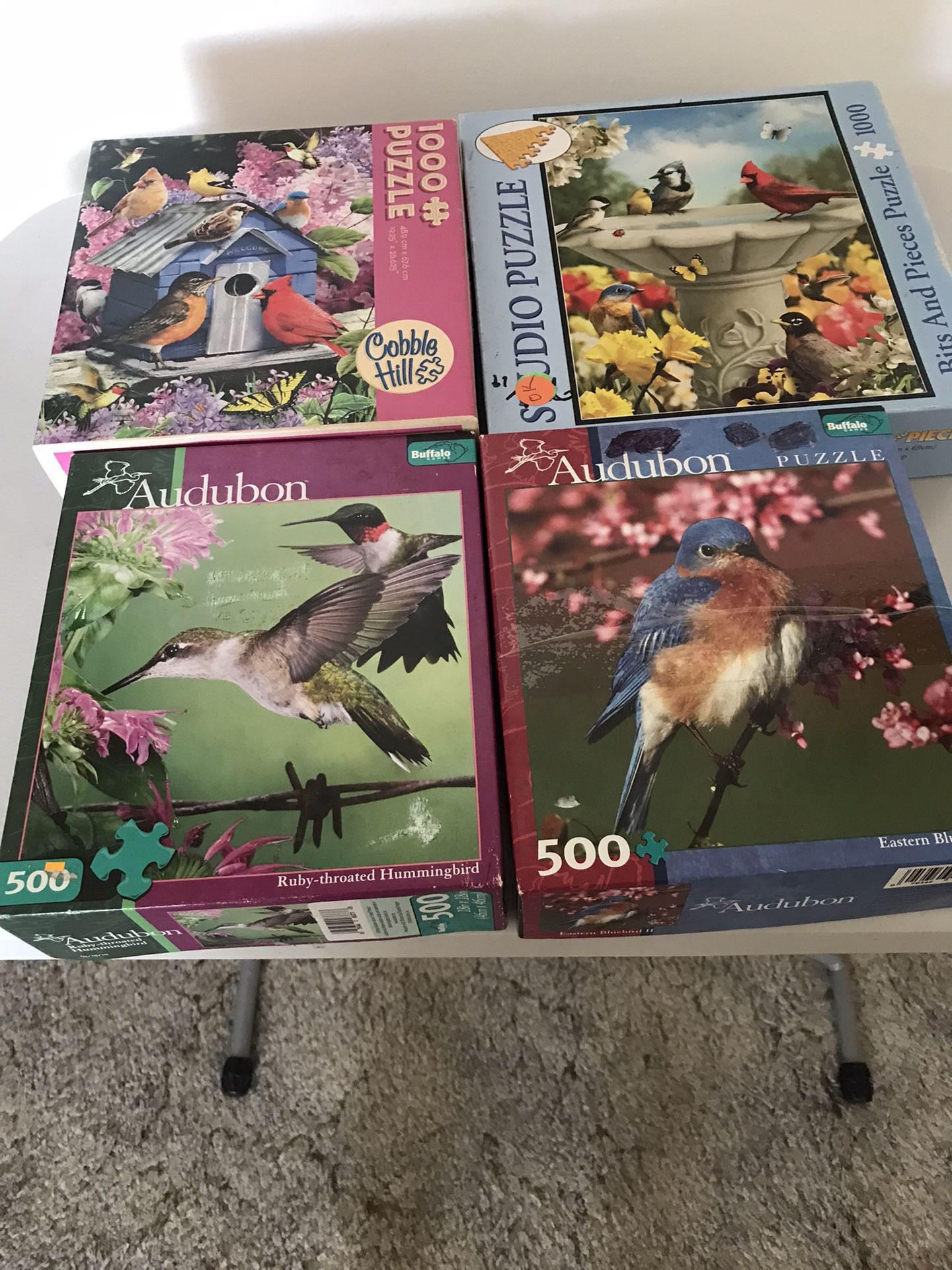 4 Puzzles Bird Themes $10.00 For All