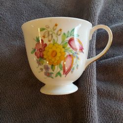 Susie Cooper Footed Tea Cup Bone China 