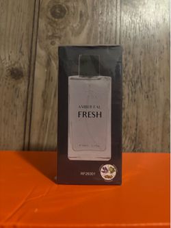 Amber eau Fresh cologne