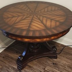 Wooden Round Table