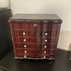 Wood Armoire (jewelry Box) 