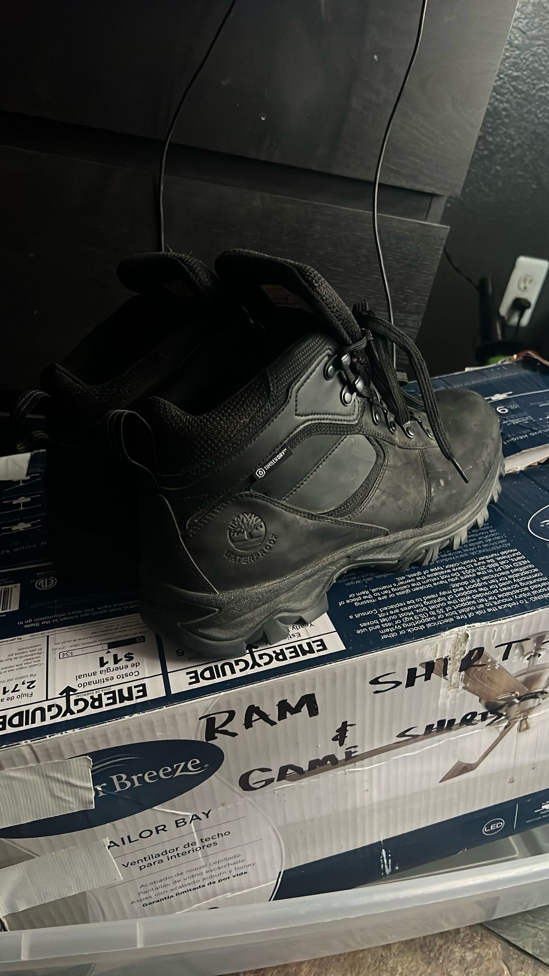 Size 11 Timberland Steel Toes *