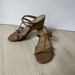 Tan Sabrina Sandals Size 8.5