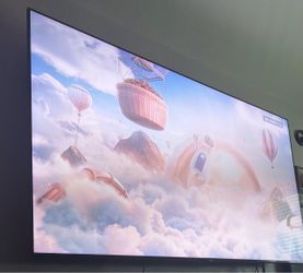 85” Samsung Flat Screen TV Wall Mounted