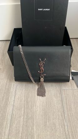 Authentic YSL Medium Kate with tassel