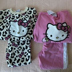 Hello Kitty Sweatshirt And Pant Set