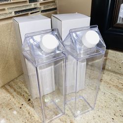 Plastic Milk Carton Bottle