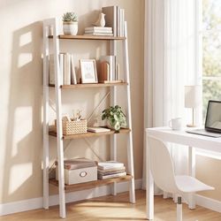 Williston Forge Parikh 4-Tier Etagere Bookcase