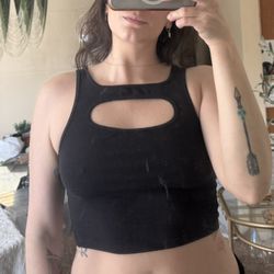 Lululemon Ribbed Cropped Tank