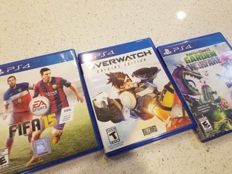 3 games, ps4,