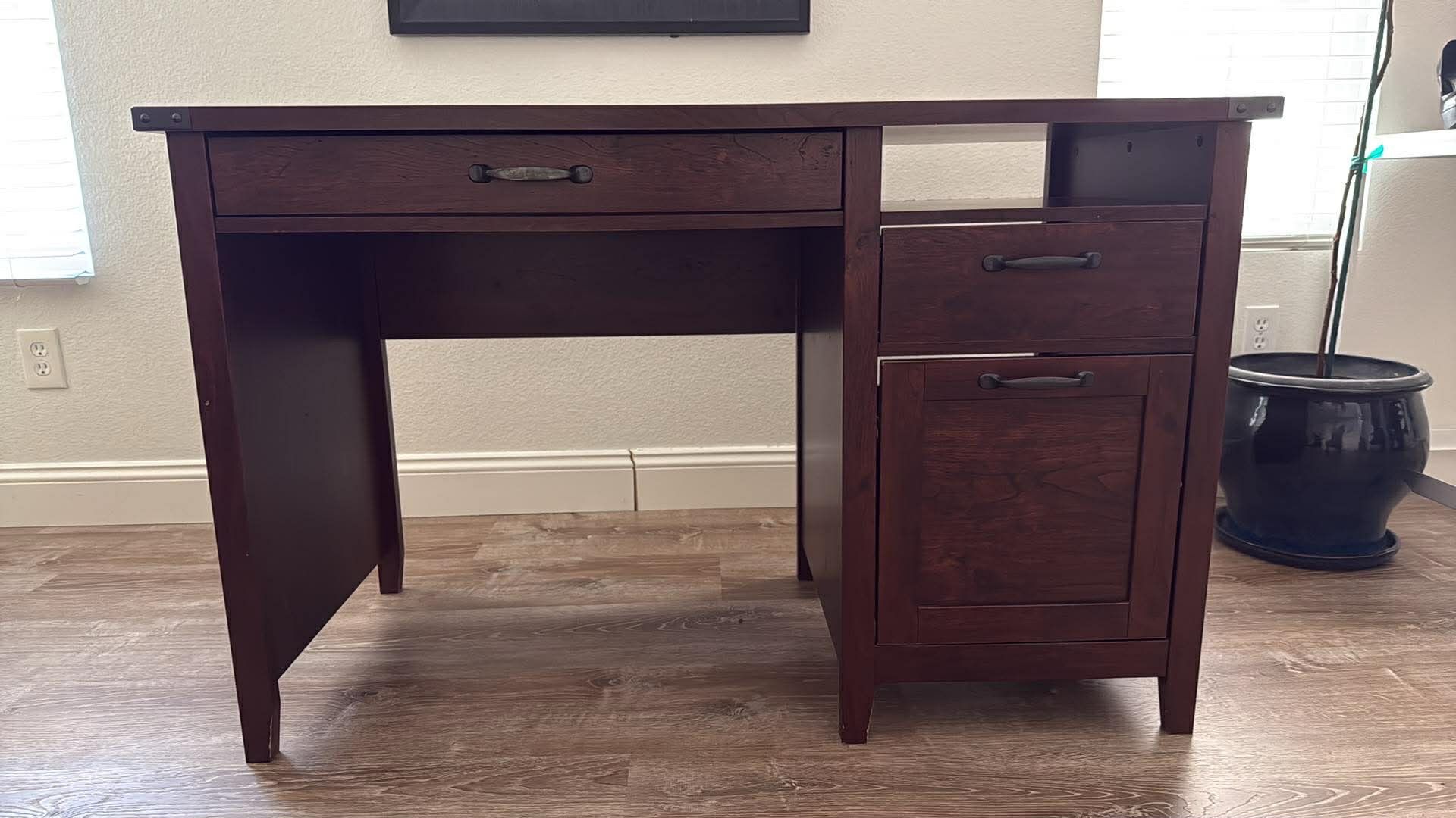 Wooden desk