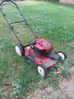 Lawn Mower and Compressor/Cortacesped y compressor